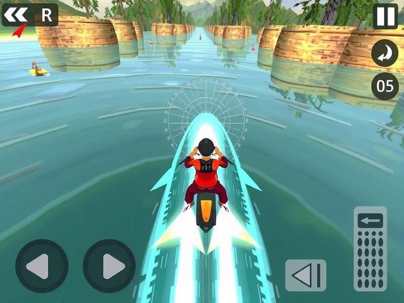 Water Surge Speedster gameplay screenshot